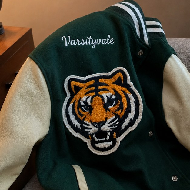 Chenille patches with logo — customer photo
